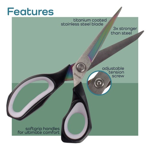 JubileeYarn Professional Forged Tailor Fabric Scissors - Picture 16 of 19