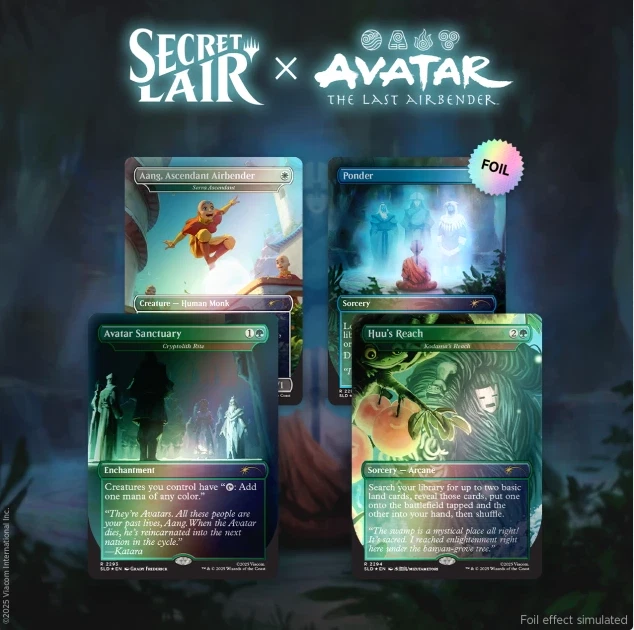 MTG Secret Lair - Avatar State FOIL Bundle with Promo *PRESALE* - Image 3 of 4