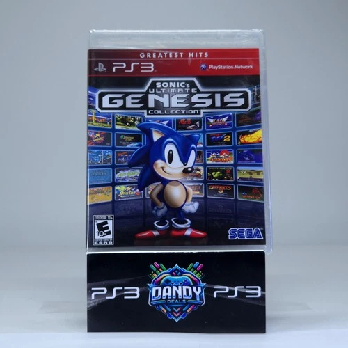 Sonic's Ultimate Genesis Collection  PS3 Brand New - PlayStation 3