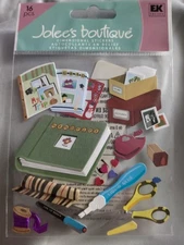 Jolee's Boutique Scrapbook Stickers Rare 2009 Scrapbooking Supplies Photo Album 