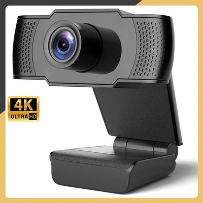 4K HD Webcam Camera Auto Focus Web Camera with Microphone PC Laptop