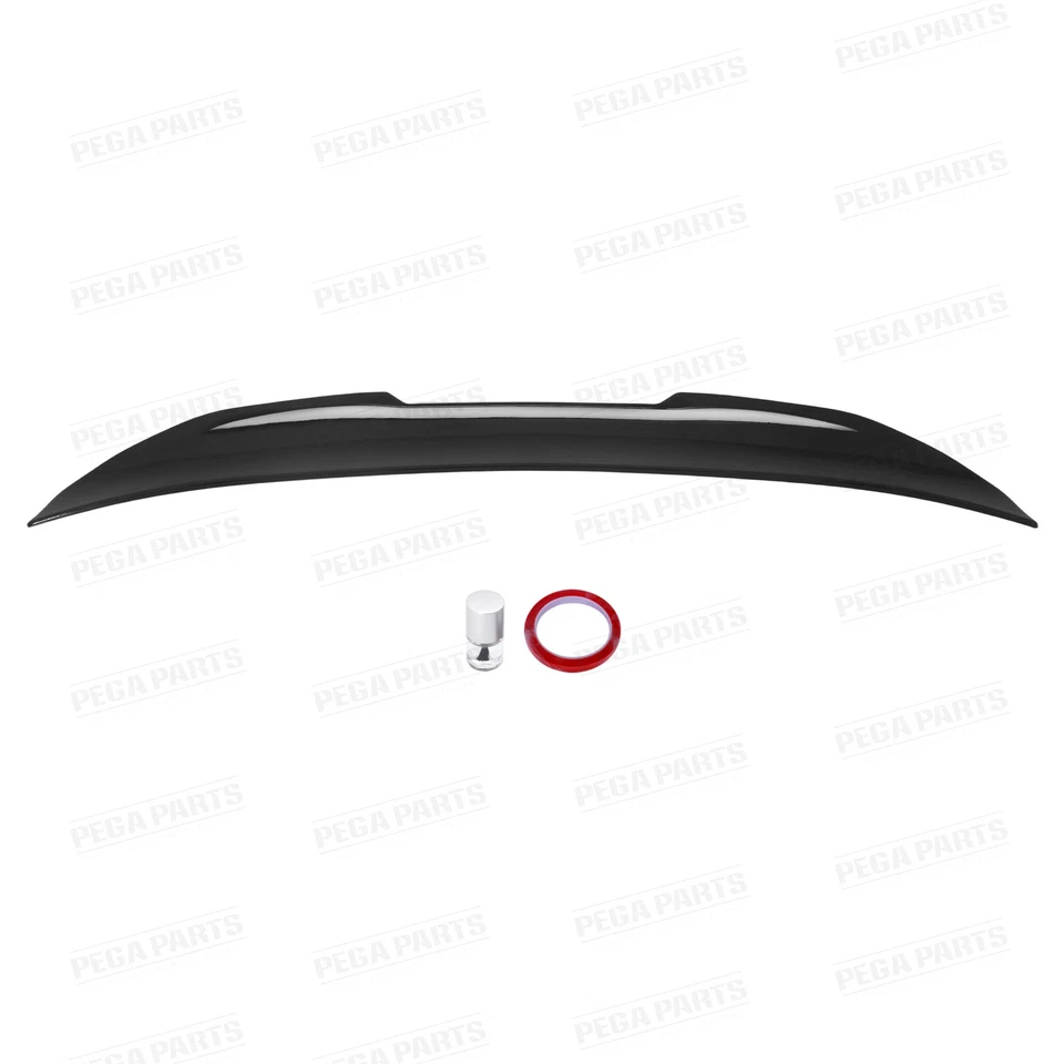 PSM Style For 11-17 BMW 5 Series F10 535i 535d 550i M5 Gloss Black Rear Spoiler - Image 2 of 4