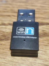 300Mbps USB Wifi Adapter Dongle Wireless Lan Internet for Desktop PC Laptop