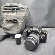 Canon EOS Rebel XS X S 35mm SLR Film Camera Canon Zoom 35-80mm Lens Case