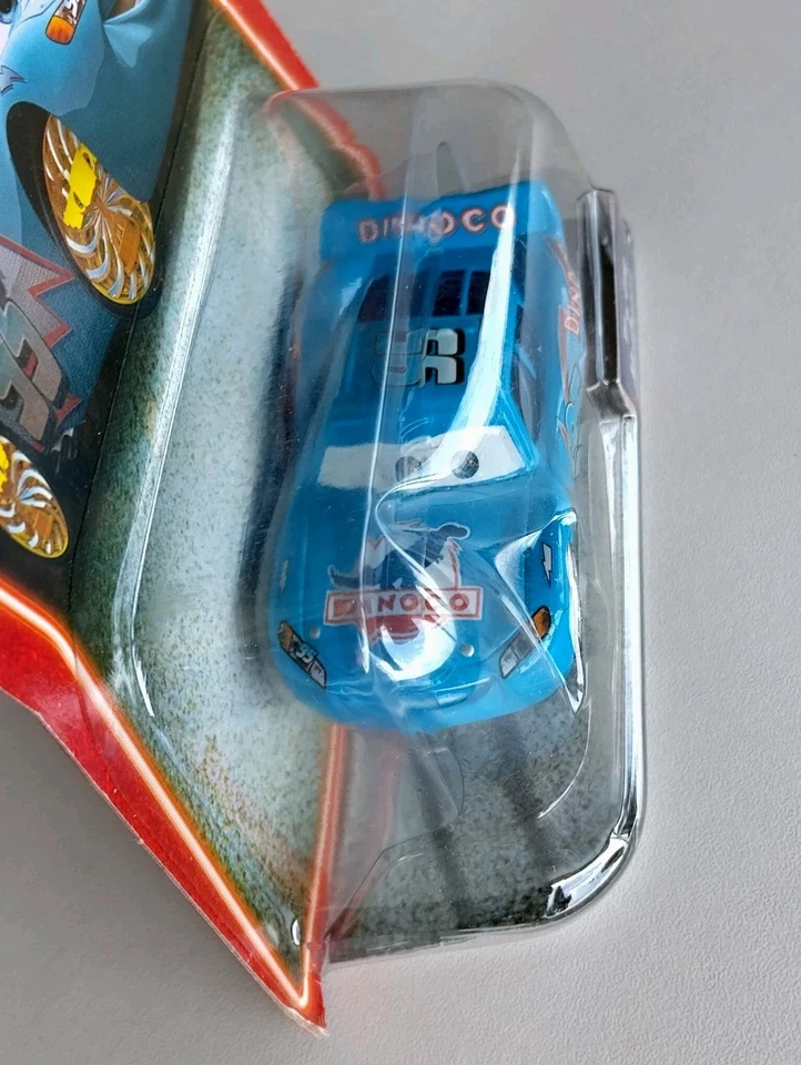 Disney Pixar Cars - BLING BLING McQUEEN DINOCO Supercharged 2007 - 1:55 Diecast - image 4 of 4