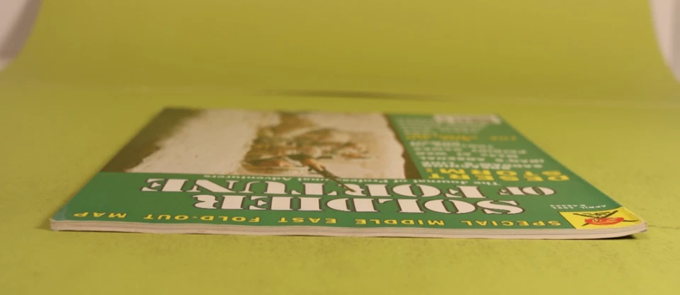 Soldier of Fortune Magazine April 1991 Desert Storm Patriot Missles Laos F/VF Foto 4 de 4