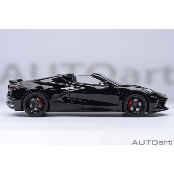 71280 1/18 Chevrolet Corvette C8 Stingray Z51 Black Daika