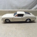 Vintage Japan Tin Bandai Ford Mustang Car Bump N Go, Battery Operated