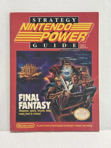 Final Fantasy (NES) Nintendo Power Player's Strategy Guide Volume #17 1990