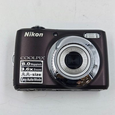 Nikon Coolpix L21 8,0 MP Digitalkamera Schwarz - Funktioniert Nicht