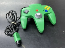 Official Nintendo 64 Authentic Controller N64 Oem Remote Original NUS-005 Green