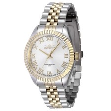 Invicta Specialty Windsor Women's Watch - 36mm Gold Silver Steel 47414 Brand New