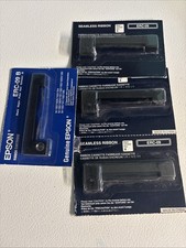 Epson Seamless Ribbon ERC-09 Color BLACK NEW In box 4 packages