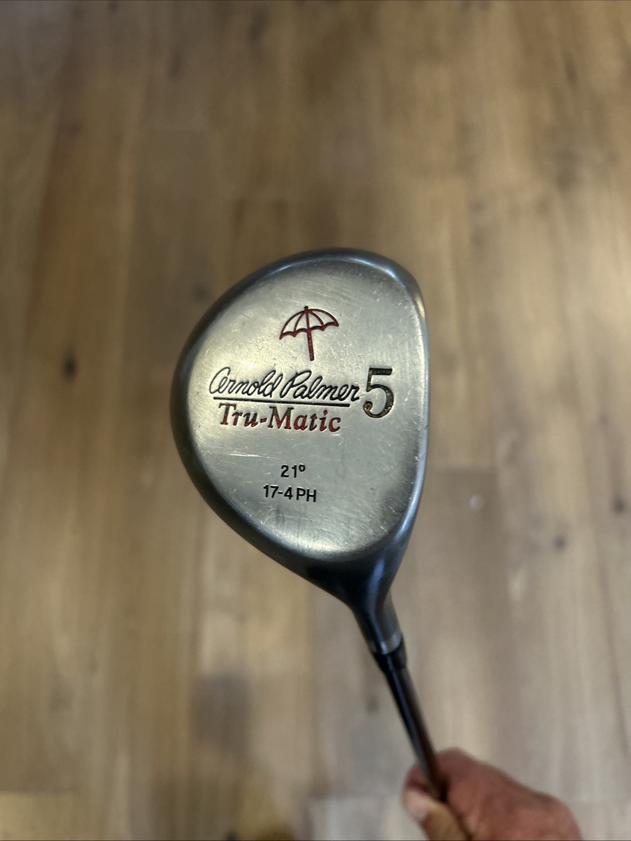 Arnold Palmer Tru-Matic 5-Wood ⛳RH 21 Degree Loft, Firm Graphite