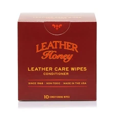 Leather Conditioner Wipes: Restore Leather On-The-Go. Protect & Condition Lea...