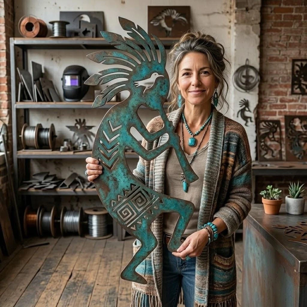 希少品！ココペリ壁掛け　アリゾナ州　ネイティブアメリカン雑貨アンティークナバホ族 kokopelli wall art products for sale | eBay
