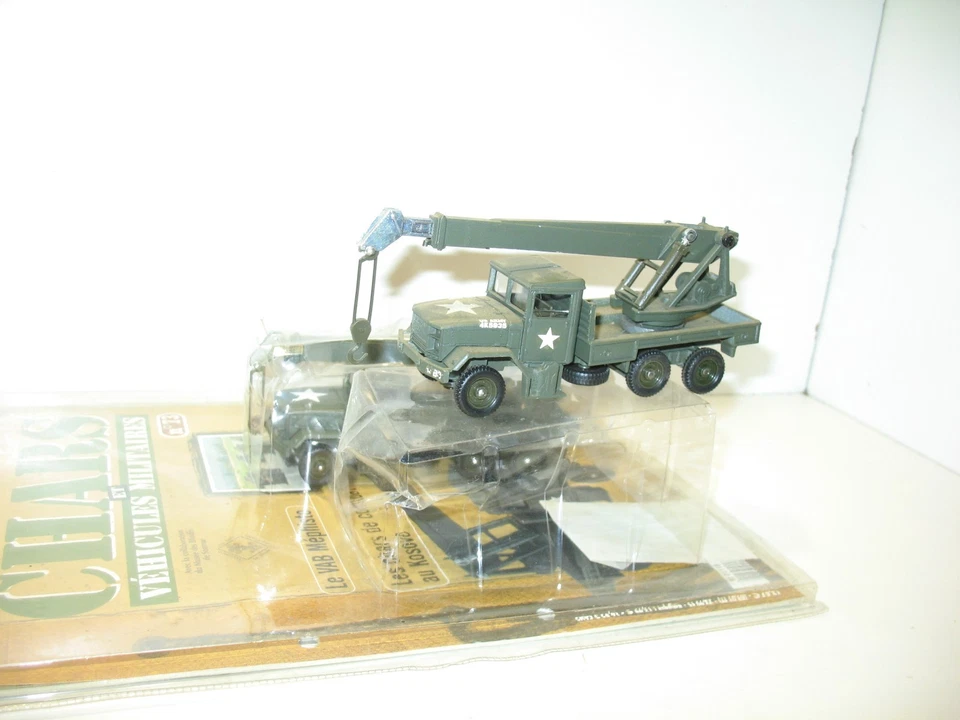 Solido, Camión Grúa Kaiser Militar, Paquete Raro Original N.73 Foto 3 de 3