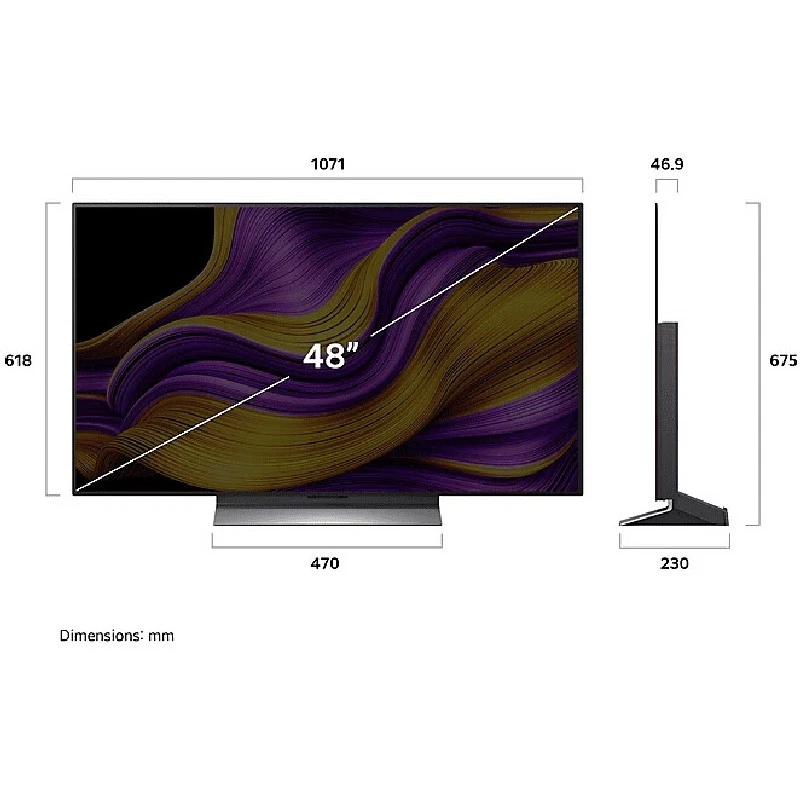 LG OLED48G56LS 48" (121 cm) OLED evo Fernseher α11 4K AI-Prozessor, 2025 (EEK F) - Bild 4 von 4