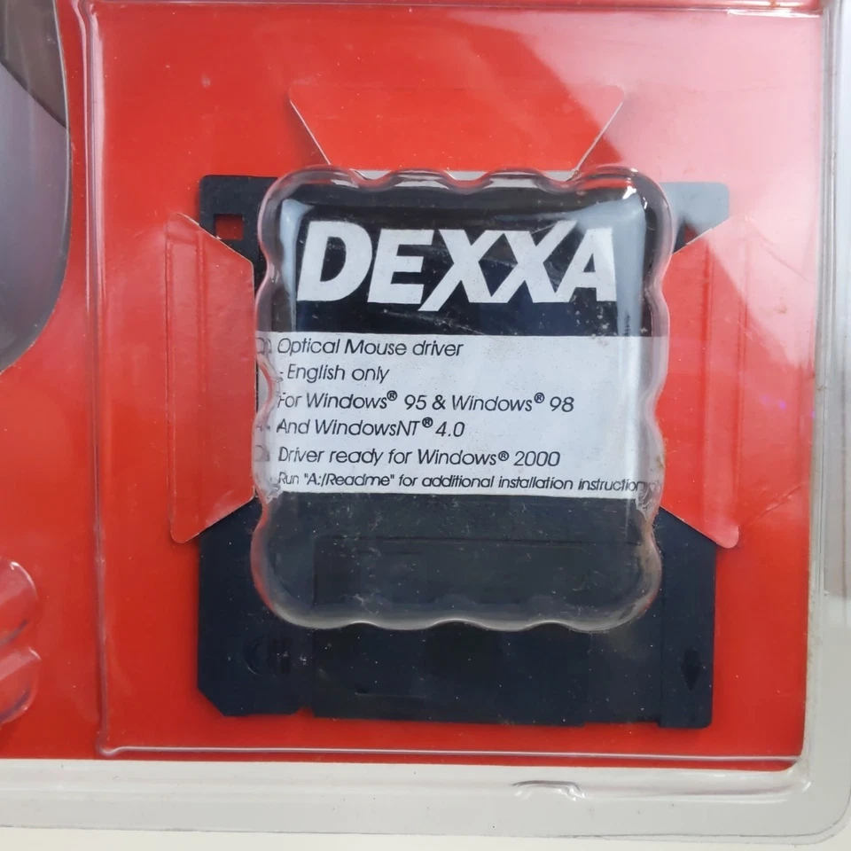 Ratón Óptico Dexxa De Colección PS/2 Windows 98 2000 NT Retro PC Accesorio Foto 4 de 4