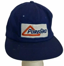 PureGro patch vtg k brand products trucker hat No Foam farmer snapback Pure Gro
