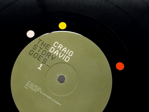 Craig David - The Story Goes 2LP 2005 UK ORIG Warner Bros R&B Maxwell R-Kelly - Picture 9 of 10