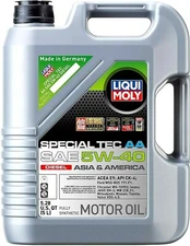 Liqui Moly Special Tec AA SAE 5W-40 Diesel Engine Oil, Asia & US - 5.28 Quart