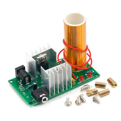 DIY Kit Mini Tesla Coil Plasma Speaker Set Electronic Field Music Project  Part