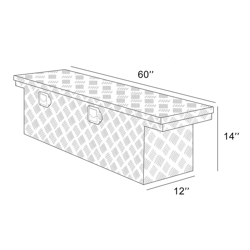 48inch Aluminum tool box,heavy duty truck bed tool box,outdoor trailer 48inch Aluminum tool box,heavy duty truck bed tool box,outdoor trailer