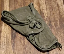 BRITISH ARMY 1958 PATTERN HIGH POWER  BROWNING PISTOL HOLSTER DATED 1980