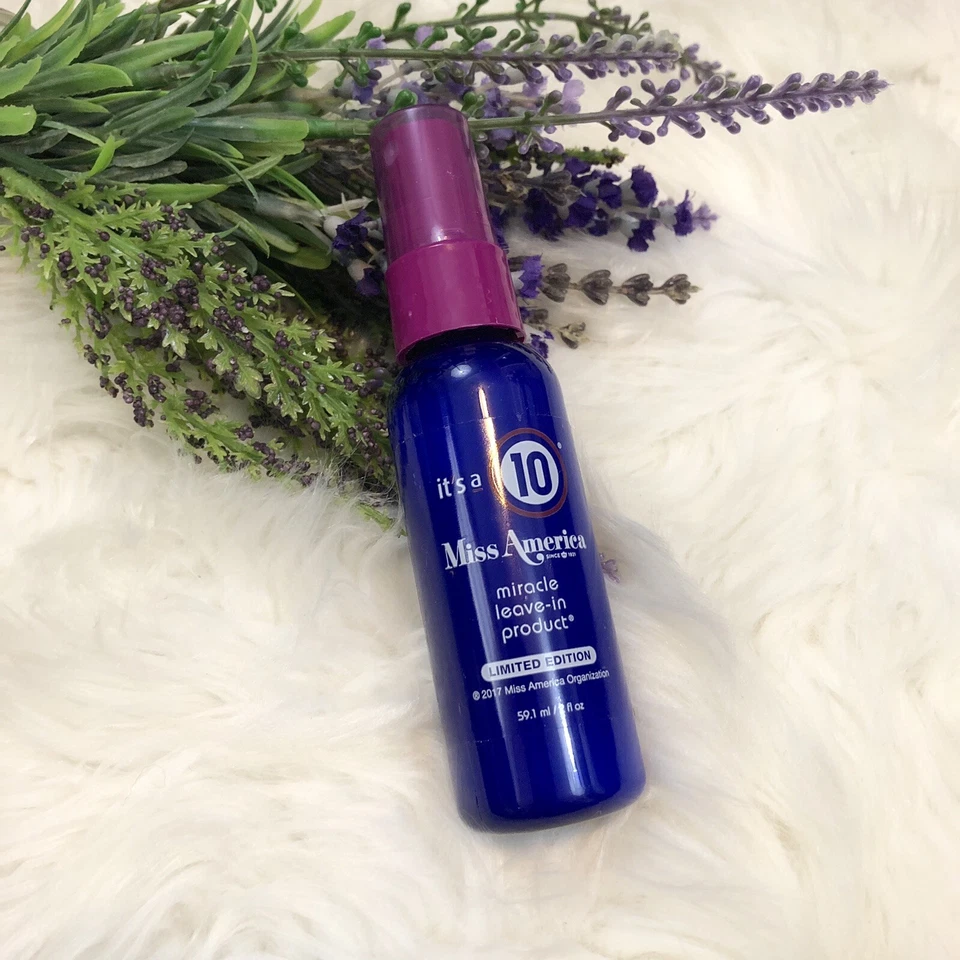 Acondicionador tratamiento capilar Its A 10 Miss America Miracle Leave In regalo 2 oz Foto 3 de 4