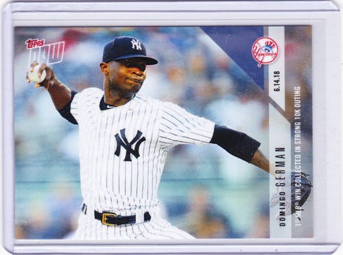 2018 Topps Now 328 Domingo Germán