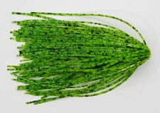 5 Handmade D&J Lures Silicone Spinnerbait Skirts (Crystal Chart. Pepper) **NEW**