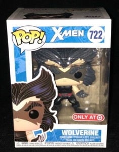 FUNKO POP POP! MARVEL TARGET EXCLUSIVE WOLVERINE BOBBLE HEAD X-MEN # 722 NEW | eBay