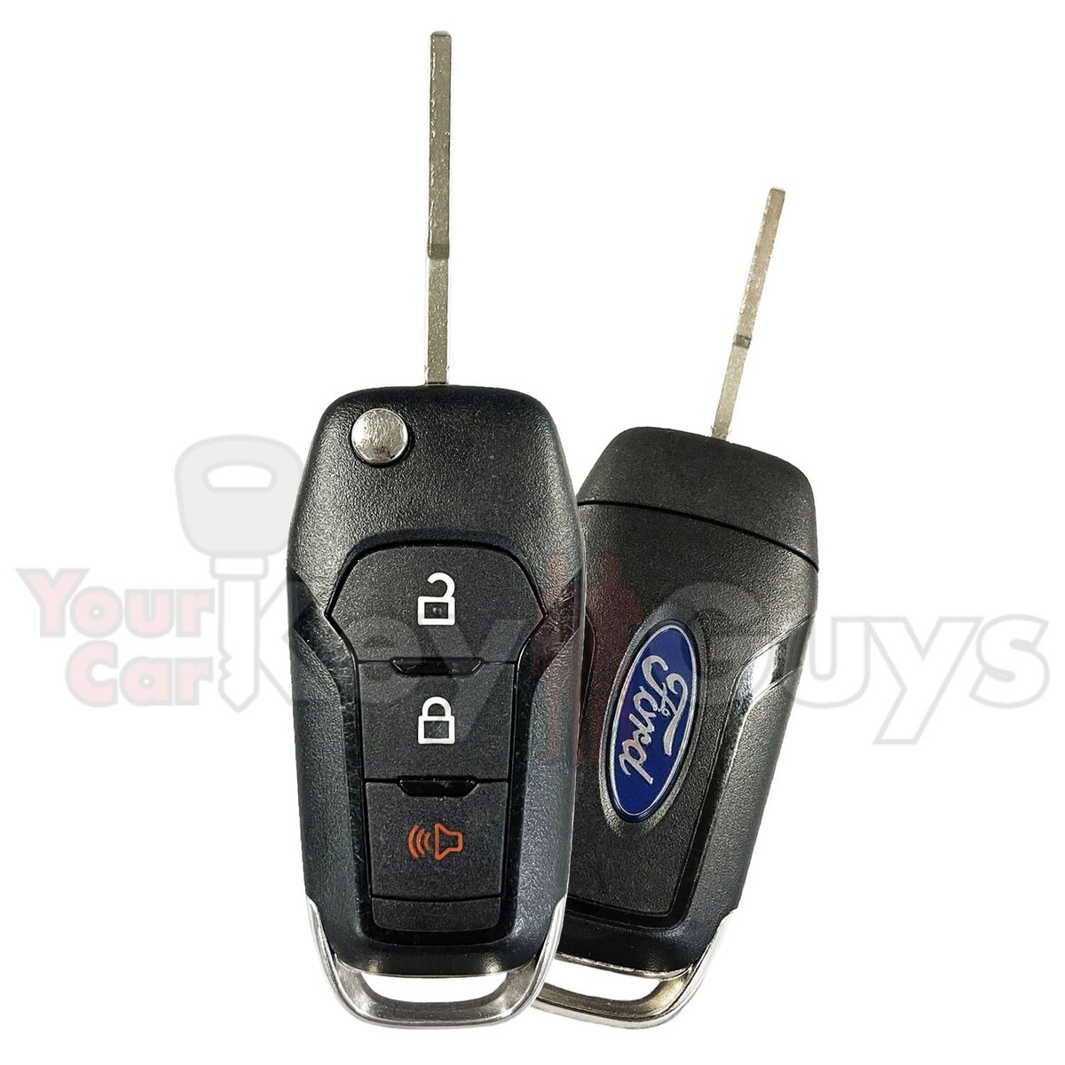 2015 - 2022 Ford Flip Key Fob 3B FCC#N5F-A08TAA, AKS Keys (New)