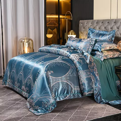 Jacquard bedding outlet