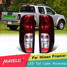 For 2005-21 Nissan Frontier SC [Red Smoke] Rear Brake Tail Lights 09-12 Equator