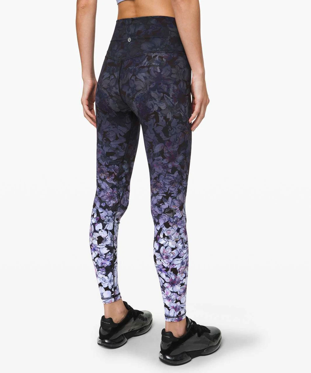 lululemon Full Length High Rise Yoga Pants with Nulu Fabric