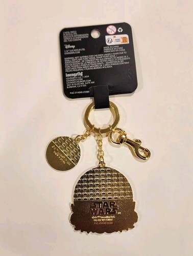 Loungefly Star Wars Darth Vader Floral Keychain Charm Pink Disney NEW - Picture 10 of 11