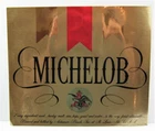 Vintage Glossy Michelob Beer LG 15 x 17 !/2 Sticker Label Sign An-Busch St Louis