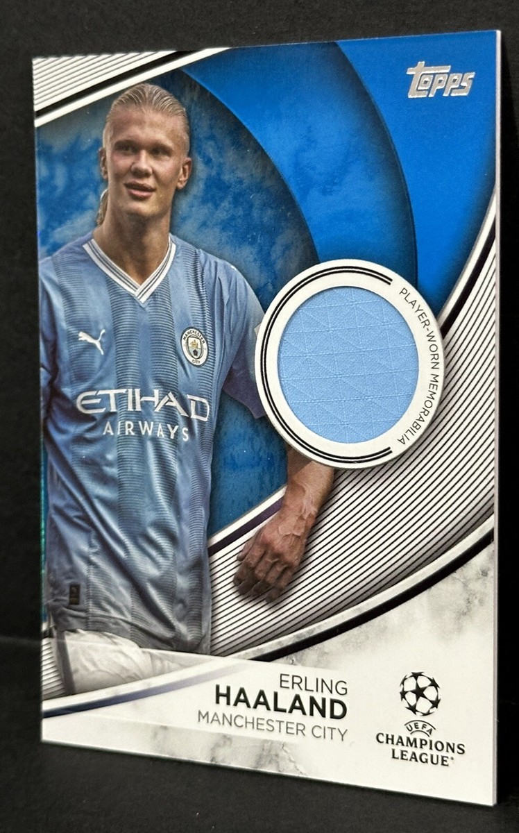 ハーランド サインカード haaland サッカー メッシ topps アーリング・ハーランド 直筆サインカード Erling Haaland 50