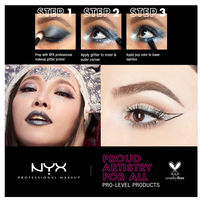 1 NYX Face & Body Glitter Primer / Glue " GLIP 01 " *Joy's cosmetics* - Image 4 of 4