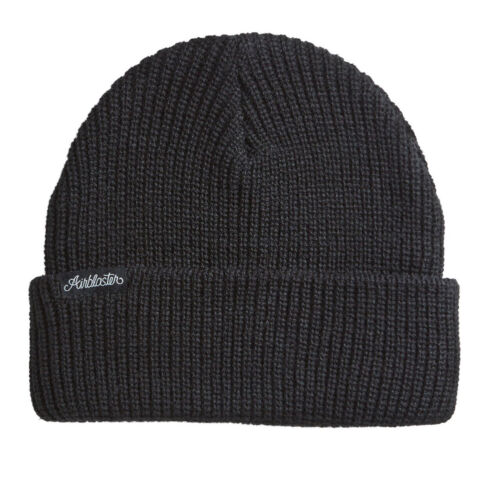 Airblaster Commodity Beanie Black Fishermans Cuff - Picture 1 of 7