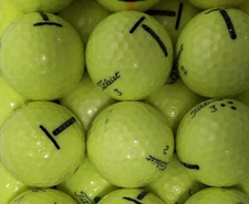 36 Titleist Tour Soft Yellow Used Golf Balls AAAA (4A) Grade