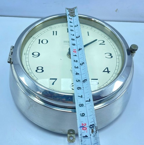 Wempe 20404 Chronometerwerke Clock Digital Electric 12V / 24V Master Marine Ship - Picture 9 of 12