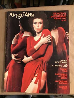 After Dark Magazine 1975 AUGUST - DONNA MCKECHNIE - TOMMY TUNE - George Raft