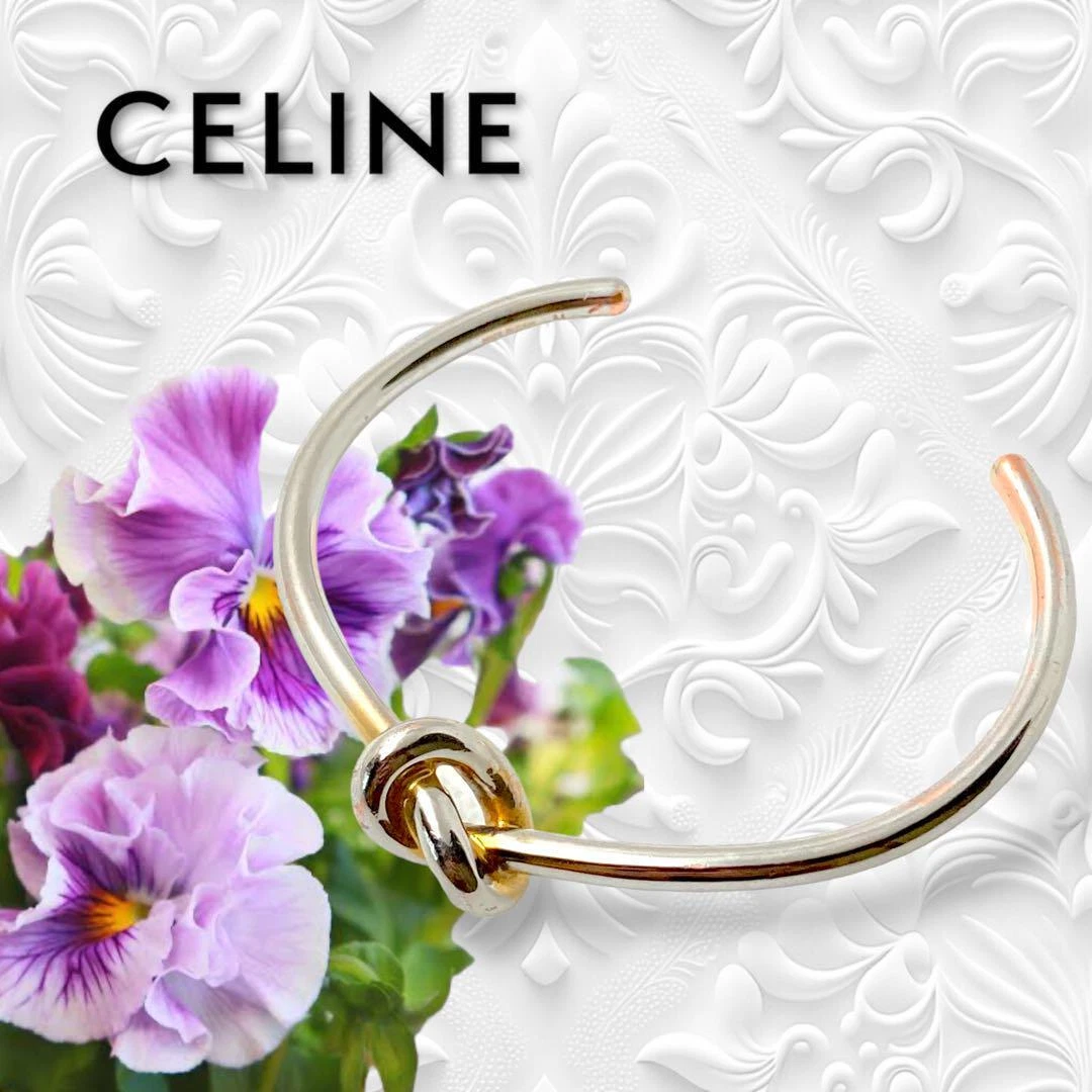 Bracciale Argento Celine Vintage Bracciale Moda Donna