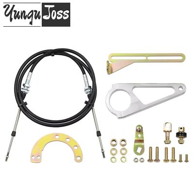 Cable Column Shift Linkage Kit for 2'' GM TH350 700R4 4L60 4L80E Transmission