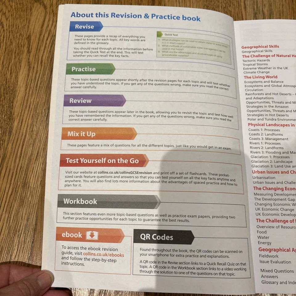 GCSE 9-1 Collins Geography AQA - Complete revision and practise guide (3-in-1) - Image 3 of 4