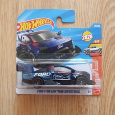 Hot Wheels Ford F150 Lightning Supertruck Truckin Along Diecast Toy Car 1:64 New