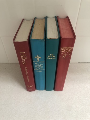 Lot 4 VTG Church Hymnals Song Books Hymn Choir Songbooks Bible Reading Book - Picture 2 of 16